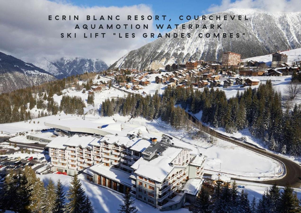 Ecrin Blanc Resort Courchevel - Aquapark Eksteriør bilde