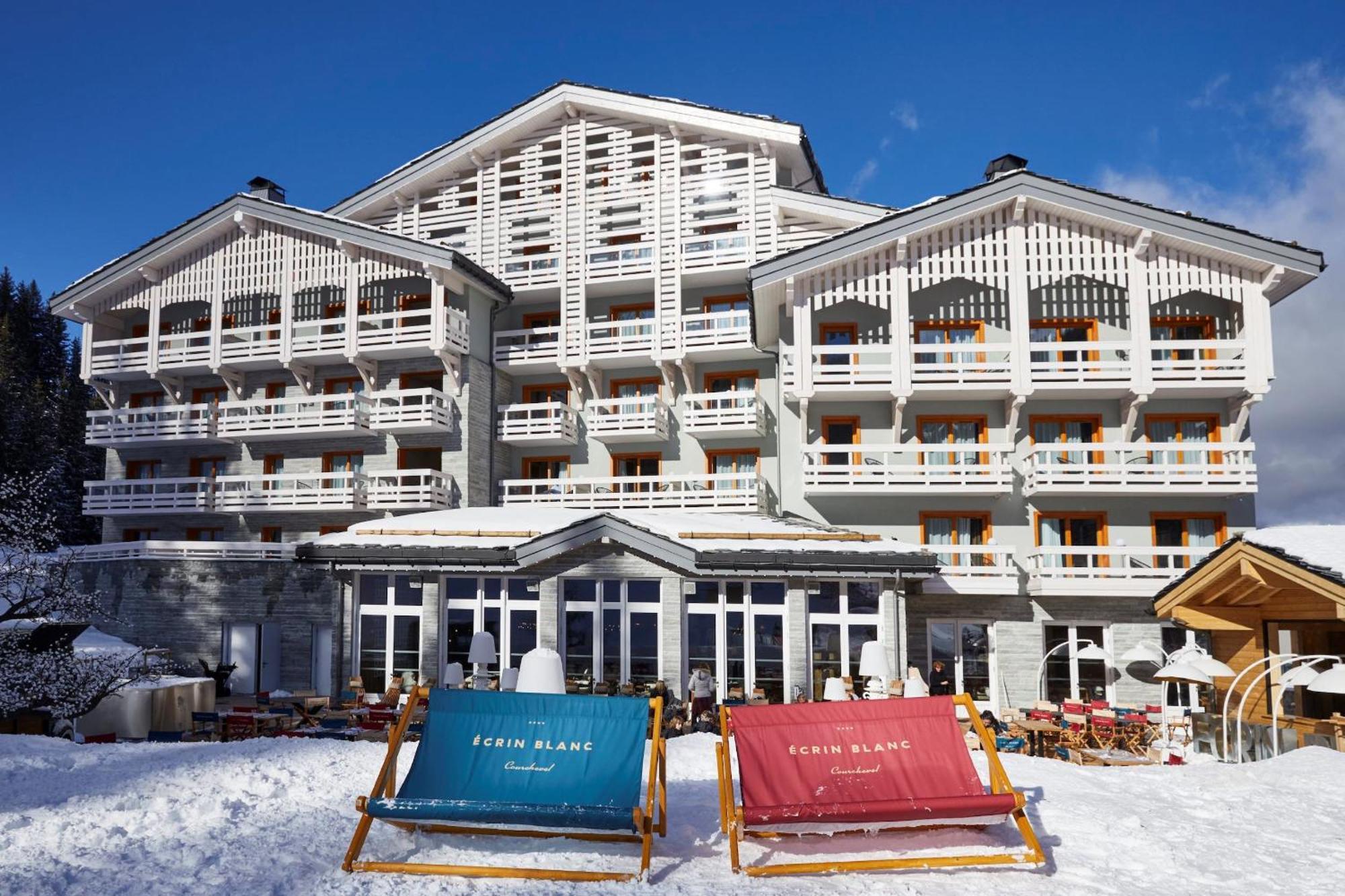 Ecrin Blanc Resort Courchevel - Aquapark Eksteriør bilde